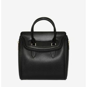  Alexander McQueen Women's Black The Heroine Mediu